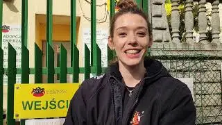 Zuzia Górecka z wizytą w Schronisku dla Zwierząt w Łodzi
