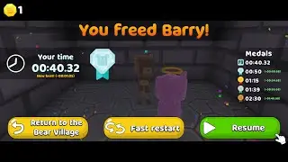 [PB] Barry 40.32 | Super Bear Adventure Speedrun
