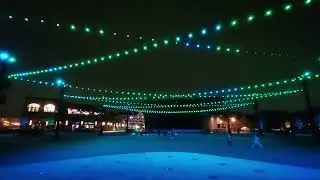 Halloween Light Show now playing at Harmony Square!