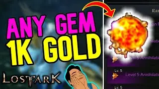 Take advantage of gems and make MORE GOLD | Lost Ark