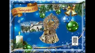 FELIZ NAVIDAD. PRESIDENTA JUNTA DE LA VIRGEN DORI FLOR GARC&Iacute;A