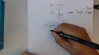 Thermofluids: Pressure Head