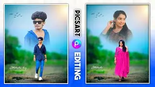 Attitude Boy Photo Editing in Telugu | Stylish Background Editing Tutorial in PicsArt Telugu 2025