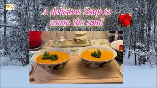 A Delicious Soup to Warm the Soul! 🩷 ( A Winter Walk in the Forest!)