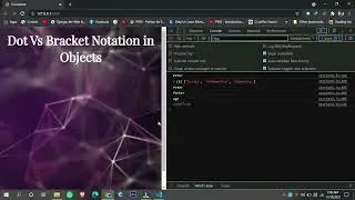 JavaScript tutorials in Hindi #22, dot notation, and bracket notation in javascript