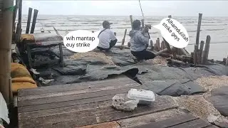 ASMR fishing #mancingikandilaut#mancingdimuara#mancingdipantai