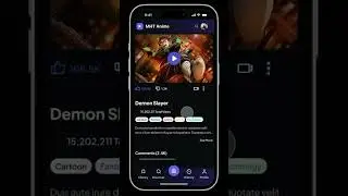 If I were asked to Design Mobile App for Anime Streaming , this is what I would do...#shorts