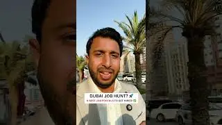 Dubai Job Hunt? 🚀 Top 6 Job Portals to Get Hired! ✅