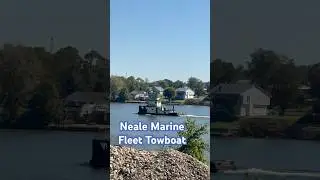 Neale Marine Fleet Towboat On The Ohio River! #towboat #barge #ohioriver