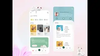 Adopet | Pet Adoption App | Pet Community App Design