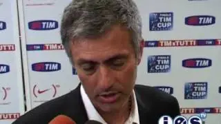 MOURINHO PROVOCA SENSI E MEZZAROMA NEL POST-GARA DELLA FINALE DI  COPPA ITALIA