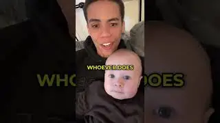 Dad's Sniffing Contest With Baby Takes an Unexpected Turn! (@elkanahthe2nd)