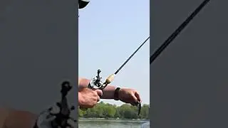 Using a bait casting reel with a flipping switch when fishing for bass