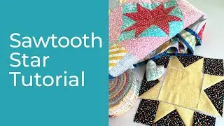 Sawtooth Star Quilt Block Tutorial
