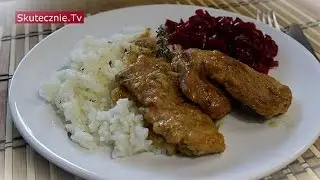 Duszona szynka z jabłkiem i ziołami prowansalskimi :: Skutecznie.Tv [HD]