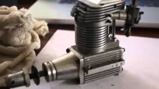 Fixing a Laser 61 model engine that has lost compression.