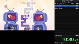 【RTA】A Dance of Fire and Ice 100% Any Speed(Any% r122) 29:20.715【ADOFAI】