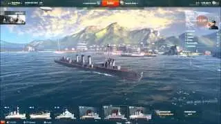 World of Warships Closed Beta Gameplay