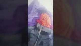 Obito drawing with DOMS sketch pens💀