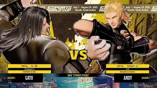 Fatal Fury: City Of The Wolves Gato Vs. Andy #cotw #kofstudio #ffcotw #snk #gato #andybogard
