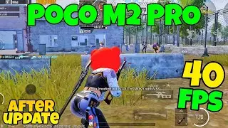Poco M2 Pro PUBG Test 🔥 | After Update | 4 Finger + Gyro