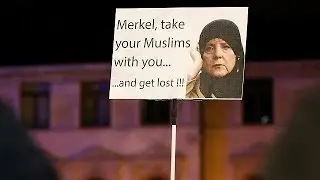 Anh&auml;nger und Gegner Legidas gehen in Leipzig auf die Stra&szlig;e