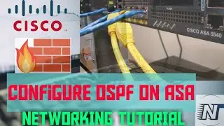7-Configure OSPF on ASA Firewall | Dynamic Routing on the ASA