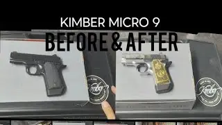 Kimber micro 9 sanding and polishing for a mirror finish process
