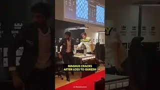 Magnus Cracks After Loss To Gukesh