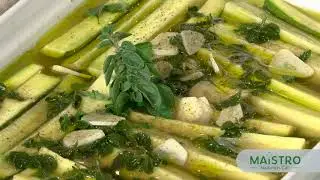 Gedämpfte Zucchini