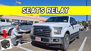 FORD F150 POWER SEATS RELAY LOCATION REPLACEMENT F 150 MULTICONTOUR MASSAGING NOT WORKING RELAY 2015
