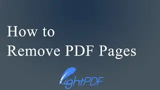 How to Remove PDF Pages
