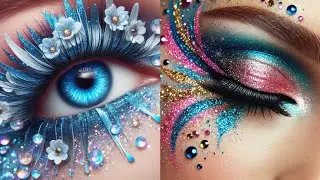 The ultimate glitter eyes makup Ranking sparkle in style