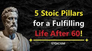 5 Stoic Pillars to Live a Fulfilling Life After 60 | How to Stay Strong, Independent & Resilient |