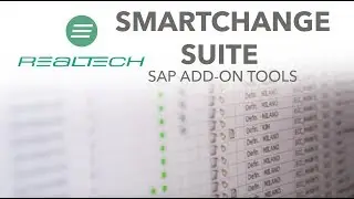 REALTECH SmartChange Solution: Automate your SAP Changes!