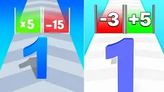 2048 | Merge Number Run Master vs Number Bullet: Run & Merge (Early Access) INFINITY MODE  😎👍👌