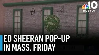 Calling all Ed Sheeran fans! His pop-up bar opens in Ipswich Friday