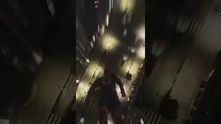 Spidey Swings NYC | What's Up Danger #spiderman2 #4k #whatsupdanger #nowayhomesuit #gamingshorts