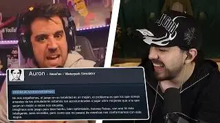 JUAN REACCIONA a las RESE&Ntilde;AS de AURON en STEAM