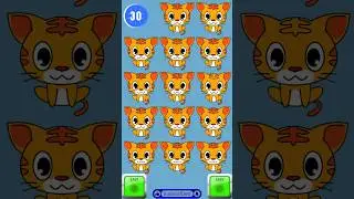 Can You Find The Odd Cat Out In Just 30s?😸 - 🟢 Easy Challenge 🟢 - 🔍 Odd One Out! 🔍