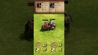 Elite Konnik vs Elite Mameluke (AoE2) #Shorts