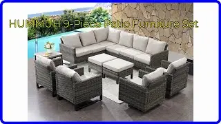 REVIEW (2025): HUMMUH 9-Piece Patio Furniture Set. ESSENTIAL details.