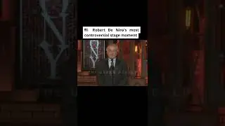 When Robert De Niro shocked the Tony Awards