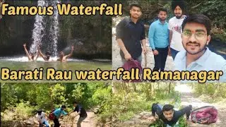 🏞️🌬️Barati Rau Waterfall 🌊💦#Ramnagar, #ar@vlog,