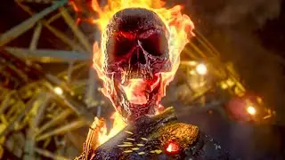 The HELLFIRE Construction Machine Attack | Ghost Rider: Spirit of Vengeance (Nicolas Cage)