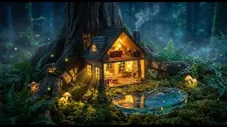 The Most Realistic Miniature Treehouse Ever Made 🛠️ Step by Step