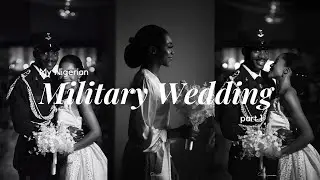 My 500 Guests Nigerian Military Wedding! | Part 1