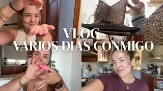 VLOG varios DIAS CONMIGO! rutina skincare, mi equipo de grabacion, compra en mercadona|MiMundoBeauty