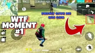 FREE FIRE WTF MOMENT #1 ( FUNNY SCENE  IN FREEFIRE ) MIND GAMER AK