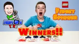 Winners Announced! DawsonTeeVee Custom Lego Fidget Spinner.